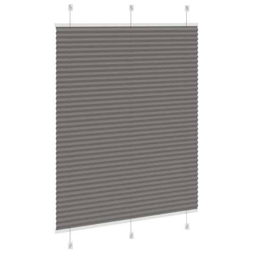 Plisirana roleta antracit 110x100 cm širina tkanine 109,4 cm - Antracit 110 x 100 cm Cijena