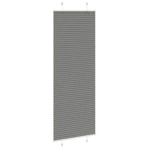 Plisirana roleta antracit 80x200 cm širina tkanine 79,4 cm - Antracit 80 x 200 cm Cijena