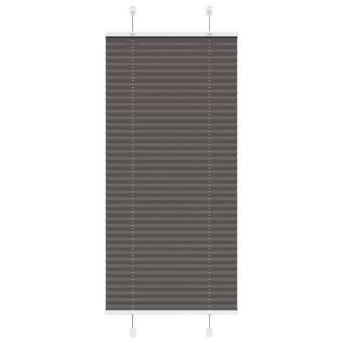Plisirana roleta crna 60x100 cm širina tkanine 59,4 cm - Crna 60 x 100 cm Cijena