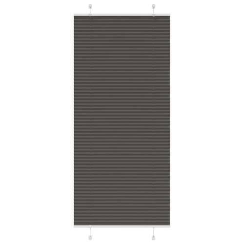 Plisirana roleta crna 90x200 cm širina tkanine 89,4 cm - Crna 90 x 200 cm Cijena