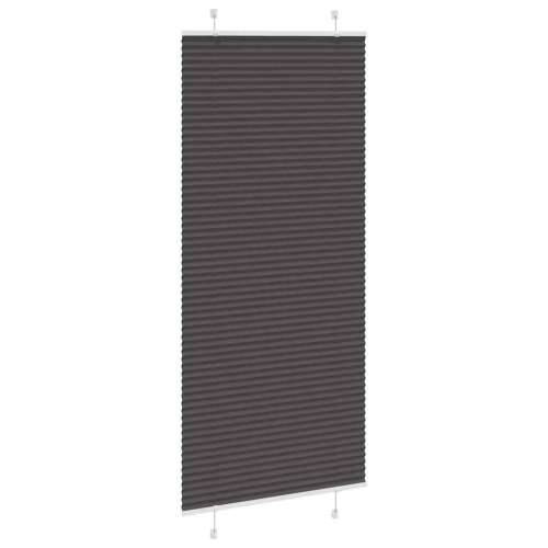 Plisirana roleta crna 90x200 cm širina tkanine 89,4 cm - Crna 90 x 200 cm Cijena