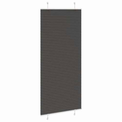 Plisirana roleta crna 90x200 cm širina tkanine 89,4 cm - Crna 90 x 200 cm Cijena