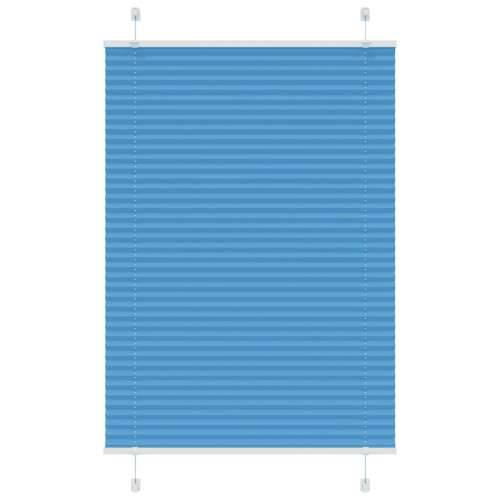 Plisirana roleta plava 95x150 cm širina tkanine 94,4 cm - Plava 95 x 150 cm Cijena