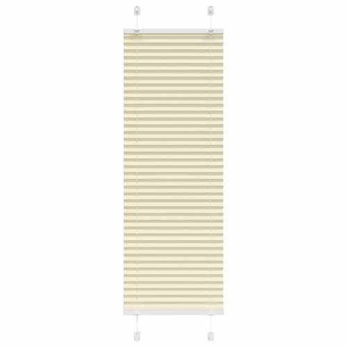 Plisirana roleta krem 50x100 cm širina tkanine 49,4 cm - Krema 50 x 100 cm Cijena