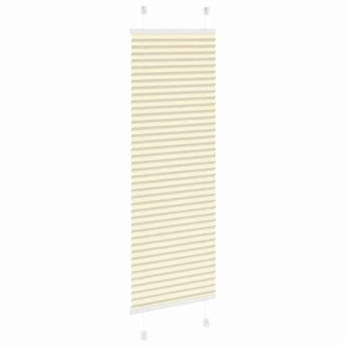 Plisirana roleta krem 50x100 cm širina tkanine 49,4 cm - Krema 50 x 100 cm Cijena