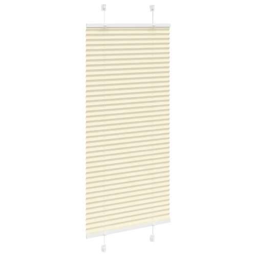 Plisirana roleta krem 60x150 cm širina tkanine 59,4 cm - Krema 60 x 150 cm Cijena