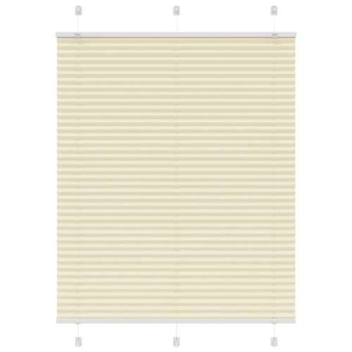 Plisirana roleta krem 105x150 cm širina tkanine 104,4 cm - Krema 105 x 150 cm Cijena