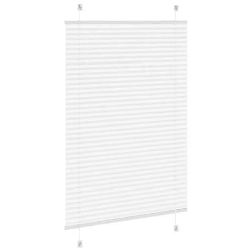 Plisirana roleta bijela 85x100 cm širina tkanine 84,4 cm - Bijela 85 x 100 cm Cijena