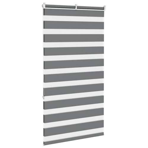 Zavjesa zebra 70x150 cm širina tkanine 65,9 cm poliester - Tamno siva 70 x 150 cm Cijena