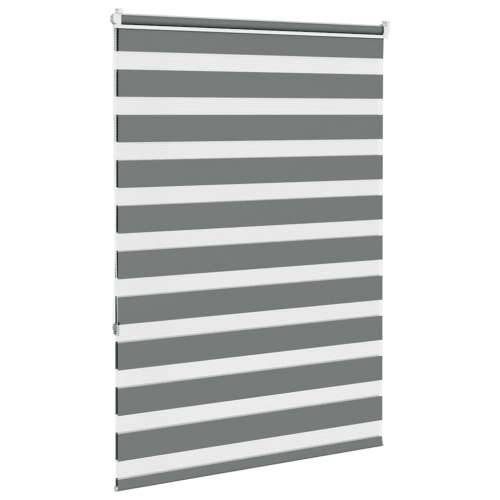 Zavjesa zebra 110x150 cm širina tkanine 105,9 cm poliester - Tamno siva 110 x 150 cm Cijena