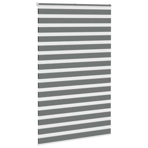 Zavjesa zebra 150x200 cm širina tkanine 145,9 cm poliester - Tamno siva 150 x 200 cm Cijena