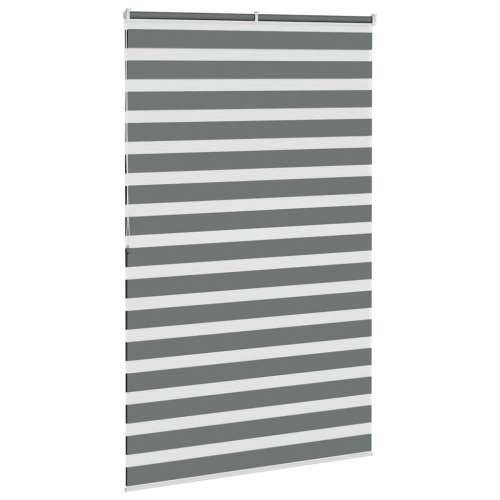 Zavjesa zebra 150x200 cm širina tkanine 145,9 cm poliester - Tamno siva 150 x 200 cm Cijena