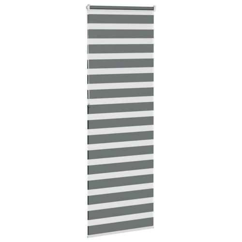 Zavjesa zebra 75x230 cm širina tkanine 70,9 cm poliester - Tamno siva 75 x 230 cm Cijena
