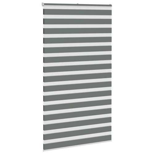 Zavjesa zebra 135x230 cm širina tkanine 130,9 cm poliester - Tamno siva 135 x 230 cm Cijena
