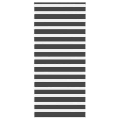Zavjesa zebra crna 100x200 cm širina tkanine 95,9 cm poliester - Crna 100 x 200 cm Cijena