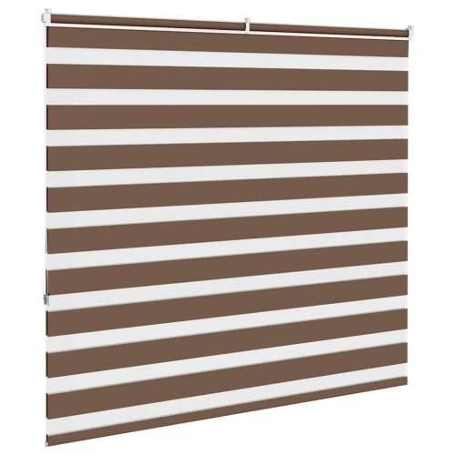 Zavjesa zebra 160x150 cm širina tkanine 155,9 cm poliester - Smeđa 160 x 150 cm Cijena