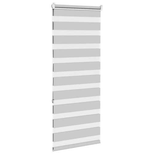 Zavjesa zebra 55x150 cm širina tkanine 50,9 cm poliester - Svjetlosiva 55 x 150 cm Cijena