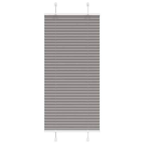 Plisirana roleta antracit 55x100 cm širina tkanine 54,4 cm - Antracit 55 x 100 cm Cijena