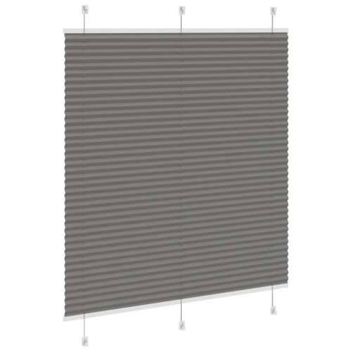Plisirana roleta antracit 120x100 cm širina tkanine 119,4 cm - Antracit 120 x 100 cm Cijena