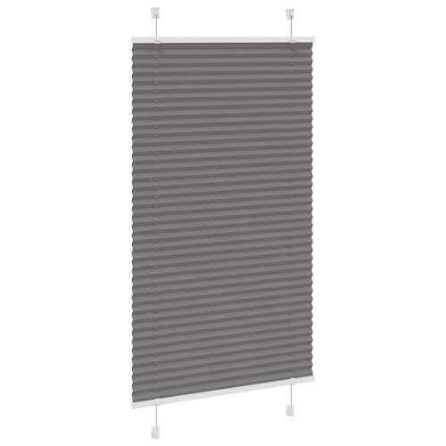 Plisirana roleta antracit 75x150 cm širina tkanine 74,4 cm - Antracit 75 x 150 cm Cijena