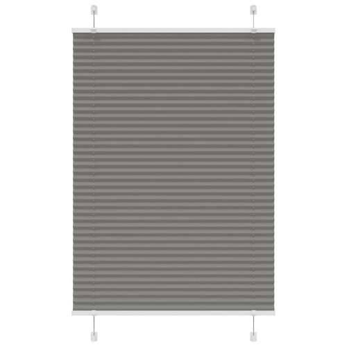 Plisirana roleta antracit 95x150 cm širina tkanine 94,4 cm - Antracit 95 x 150 cm Cijena