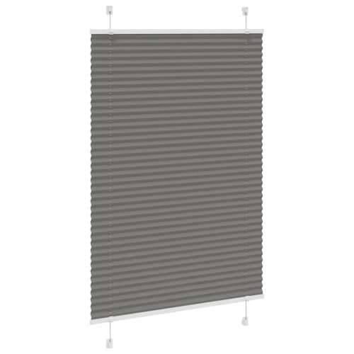 Plisirana roleta antracit 95x150 cm širina tkanine 94,4 cm - Antracit 95 x 150 cm Cijena