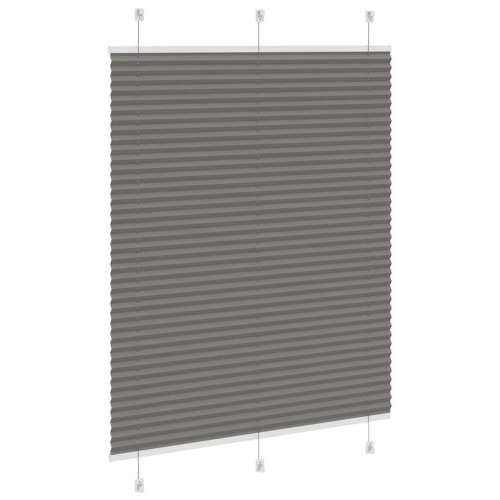 Plisirana roleta antracit 105x150 cm širina tkanine 104,4 cm - Antracit 105 x 150 cm Cijena