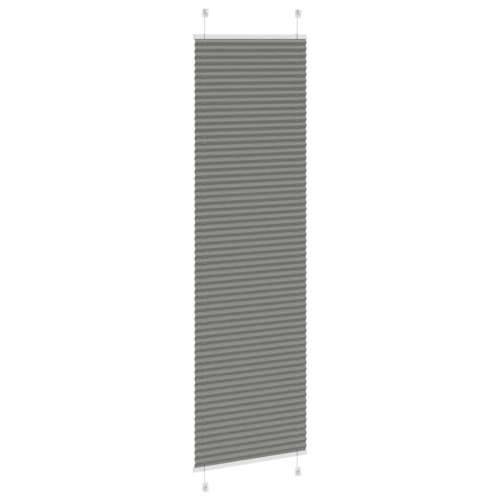 Plisirana roleta antracit 55x200 cm širina tkanine 54,4 cm - Antracit 55 x 200 cm Cijena