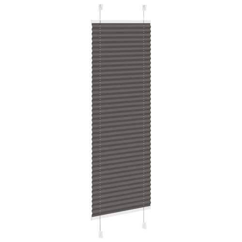 Plisirana roleta crna 50x100 cm širina tkanine 49,4 cm - Crna 50 x 100 cm Cijena