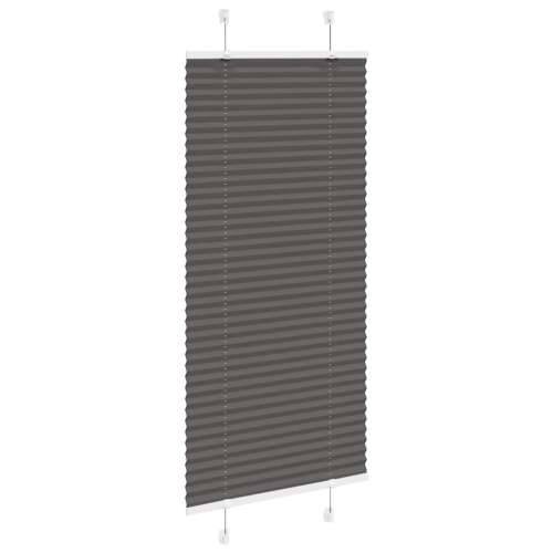 Plisirana roleta crna 60x150 cm širina tkanine 59,4 cm - Crna 60 x 150 cm Cijena