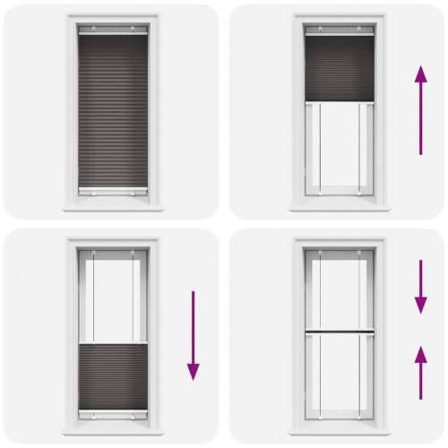 Plisirana roleta crna 60x150 cm širina tkanine 59,4 cm - Crna 60 x 150 cm Cijena