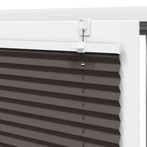 Plisirana roleta crna 60x150 cm širina tkanine 59,4 cm - Crna 60 x 150 cm Cijena