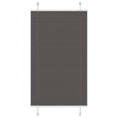 Plisirana roleta crna 70x150 cm širina tkanine 69,4 cm - Crna 70 x 150 cm Cijena