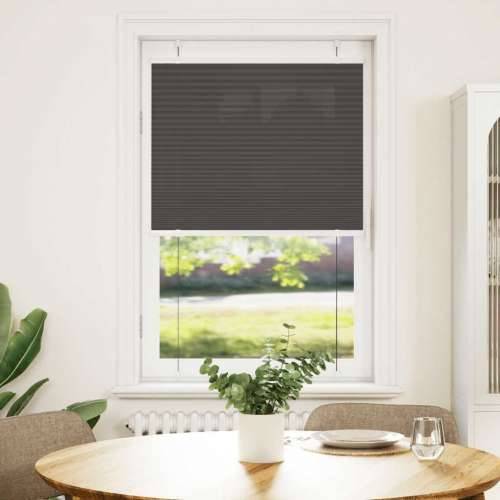Plisirana roleta crna 70x150 cm širina tkanine 69,4 cm - Crna 70 x 150 cm Cijena