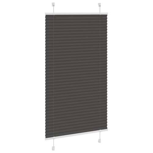 Plisirana roleta crna 70x150 cm širina tkanine 69,4 cm - Crna 70 x 150 cm Cijena