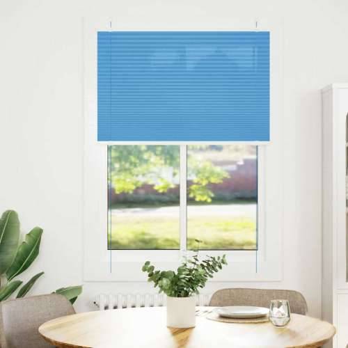 Plisirana roleta plava 100x150 cm širina tkanine 99,4 cm - Plava 100 x 150 cm Cijena