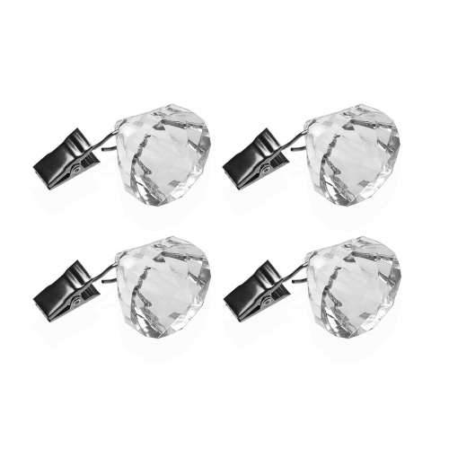 Držač za Stolnjake Versa 3,6 x 6 x 3,6 cm Dijamant 4 Dijelovi Cijena