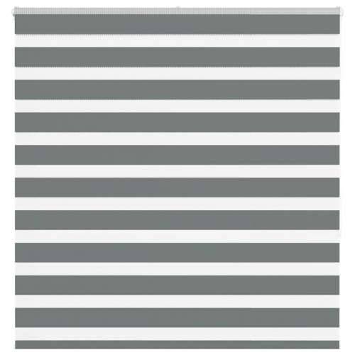 Zavjesa zebra 150x150 cm širina tkanine 145,9 cm poliester - Tamno siva 150 x 150 cm Cijena