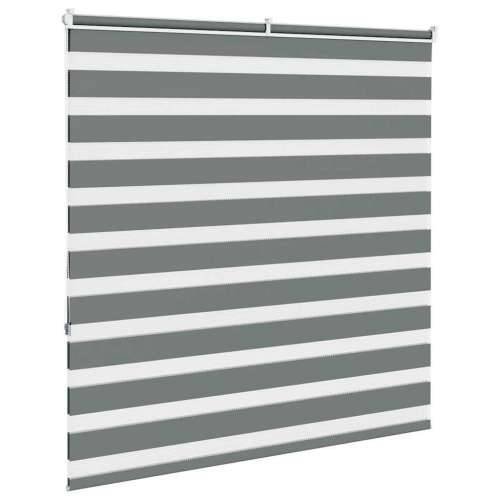 Zavjesa zebra 150x150 cm širina tkanine 145,9 cm poliester - Tamno siva 150 x 150 cm Cijena