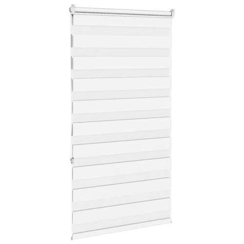 Zavjesa zebra smeđa 70x150 cm širina tkanine 65,9 cm poliester - Bijela 70 x 150 cm Cijena