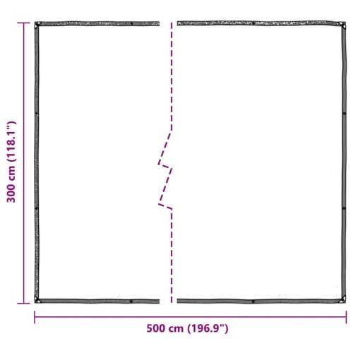 Prozirna cerada s ušicama 3x5 m polietilen - 3 x 5 m 1 Cijena