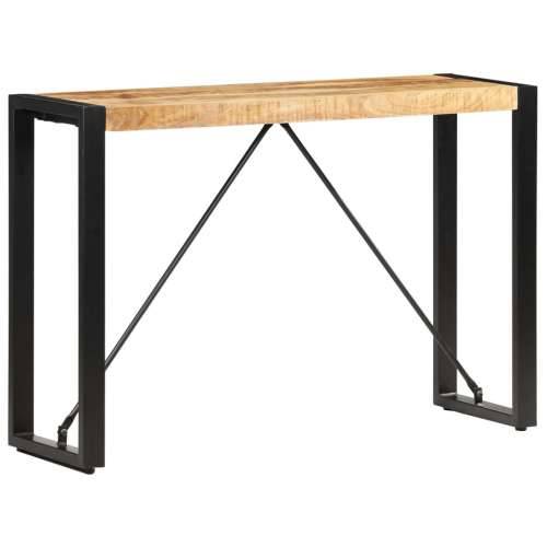 Konzolni stol 110 x 35 x 76 cm od masivnog drva manga - Svjetlosmeđa 1 110 cm Cijena