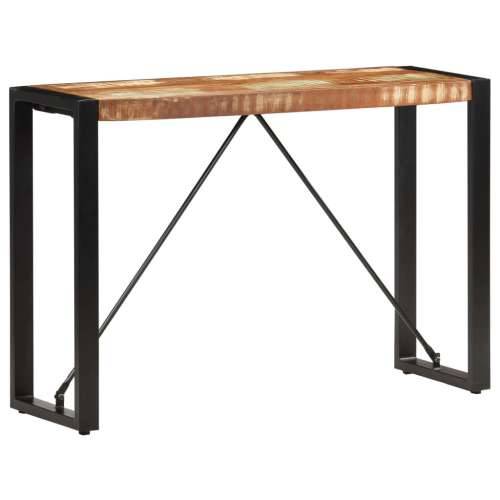 Konzolni stol 110 x 35 x 76 cm od masivnog obnovljenog drva Cijena