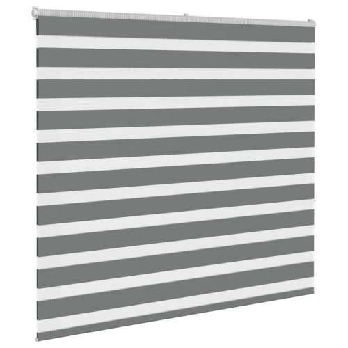 Zavjesa zebra 165x150 cm širina tkanine 160,9 cm poliester - Tamno siva 165 x 150 cm Cijena