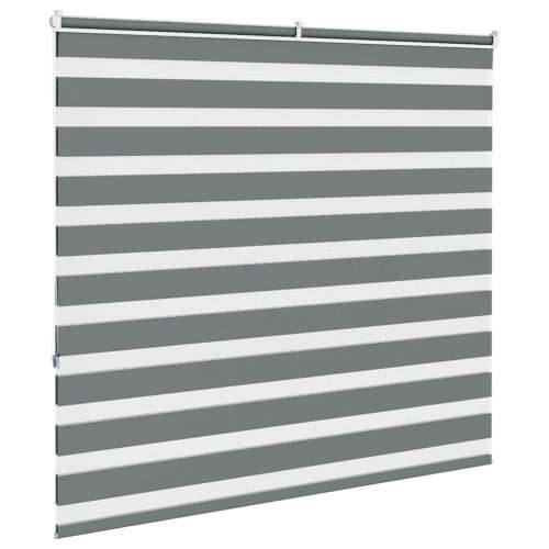 Zavjesa zebra 165x150 cm širina tkanine 160,9 cm poliester - Tamno siva 165 x 150 cm Cijena