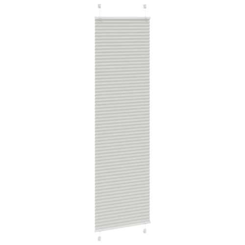 Plisirana roleta svijetlosiva 55x200 cm širina tkanine 54,4 cm - Svjetlosiva 55 x 200 cm Cijena