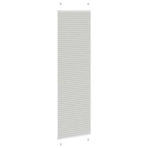 Plisirana roleta svijetlosiva 55x200 cm širina tkanine 54,4 cm - Svjetlosiva 55 x 200 cm Cijena