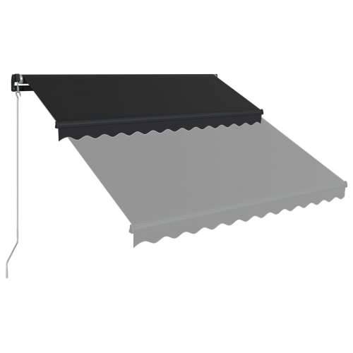 Tenda na ručno uvlačenje s LED svjetlima 350 x 250 cm antracit - Antracit 350 x 250 cm 1 Cijena