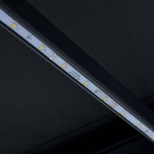 Tenda na ručno uvlačenje s LED svjetlima 350 x 250 cm antracit - Antracit 350 x 250 cm 1 Cijena
