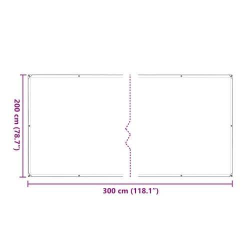 Prozirna cerada s ušicama 2x3 m polietilen - 2 x 3 m 1 Cijena